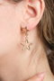 Heliophilia Silver Pendientes de Latón con Circonio en Dorado